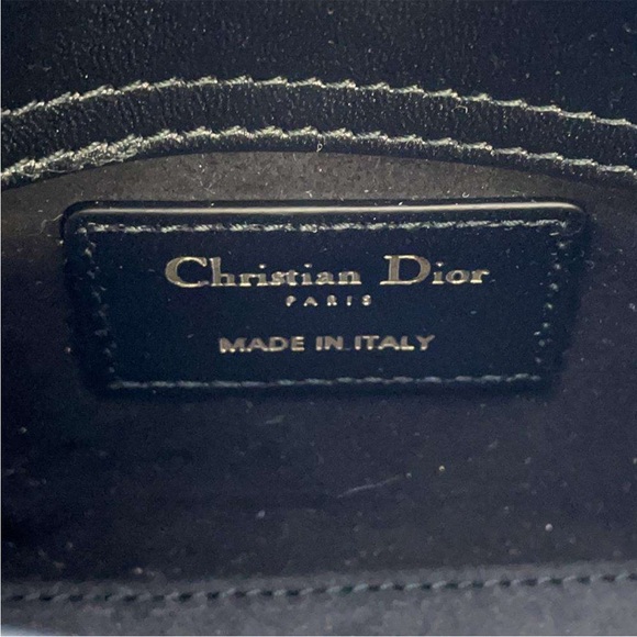 Christian Dior Micro Lady Dior Black Cannage Lambskin Gold Hardware - Picture 5 of 10